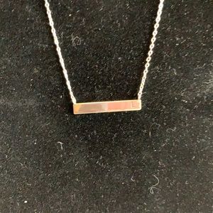 Sterling Silver “L” Necklace